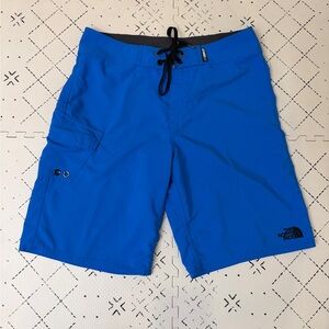 THE NORTH FACE Bight‎ Blue Swim Surf Board Shorts - Men's Size 34